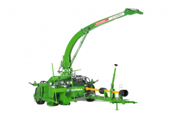 Trailed forage harvester for energy crops - SIPMA SR 1010 HEROS